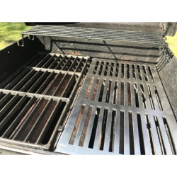 Parrilla a medida en inox alimentario para tu barbacoa -Mipanelinox