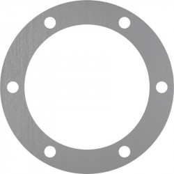  corona en inox 304L bruto con 6 agujeros
