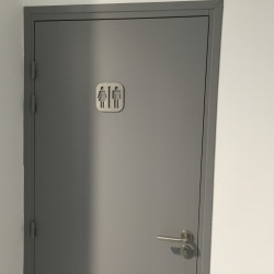 placa inox wc mixto