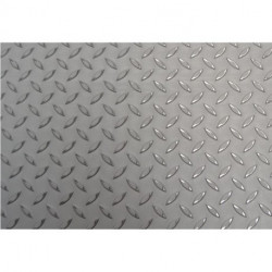 placa inox antideslizante rectangular